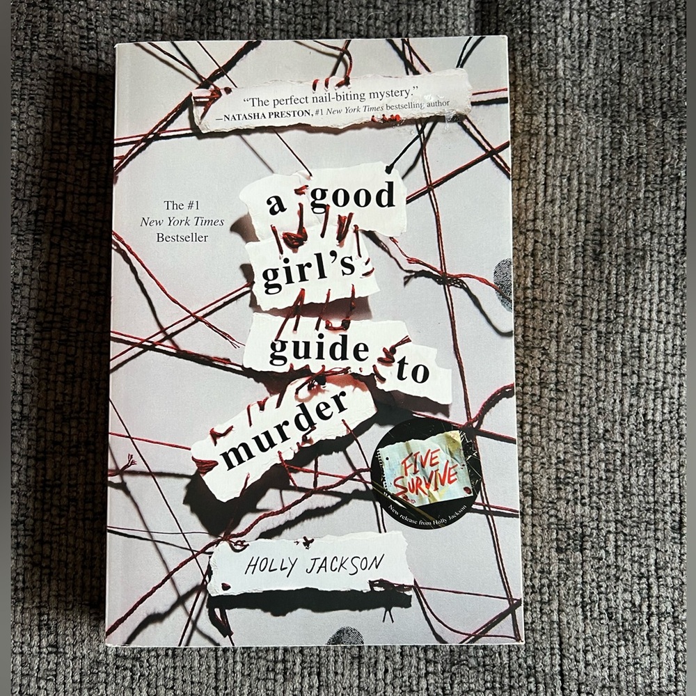 Book sale!! 3/$20 📚 A Good Girl's Guide to Murder Book
